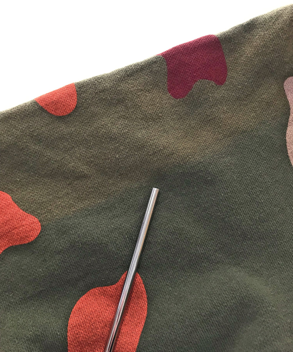 カモ柄 チャンピオンリバース パーカー