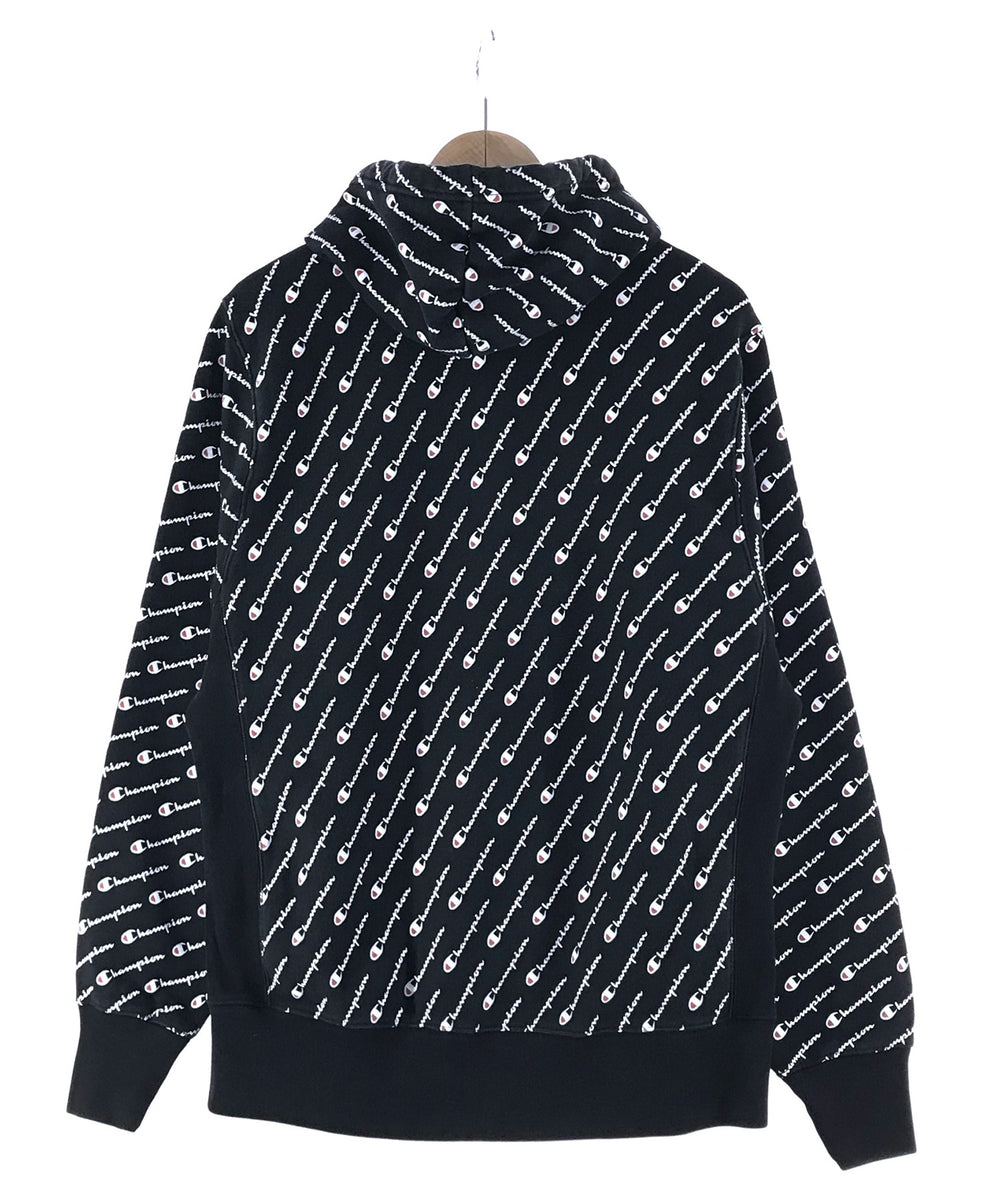 チャンピオンリバース  総柄パーカー