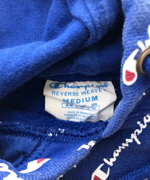 総柄 チャンピオンリバース パーカー