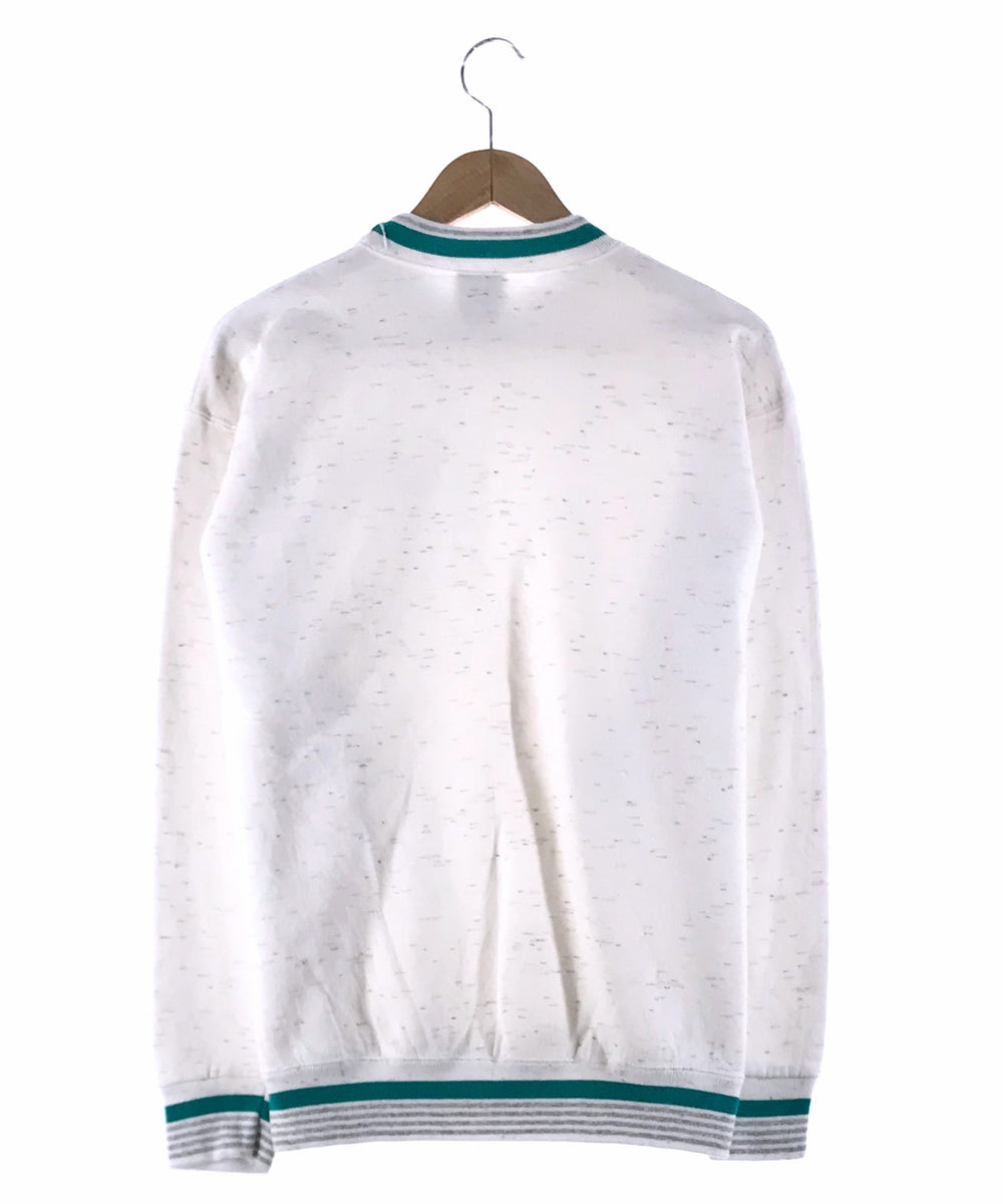 ワンポイント プリントスウェット