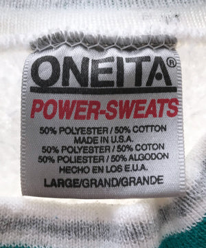 ワンポイント プリントスウェット