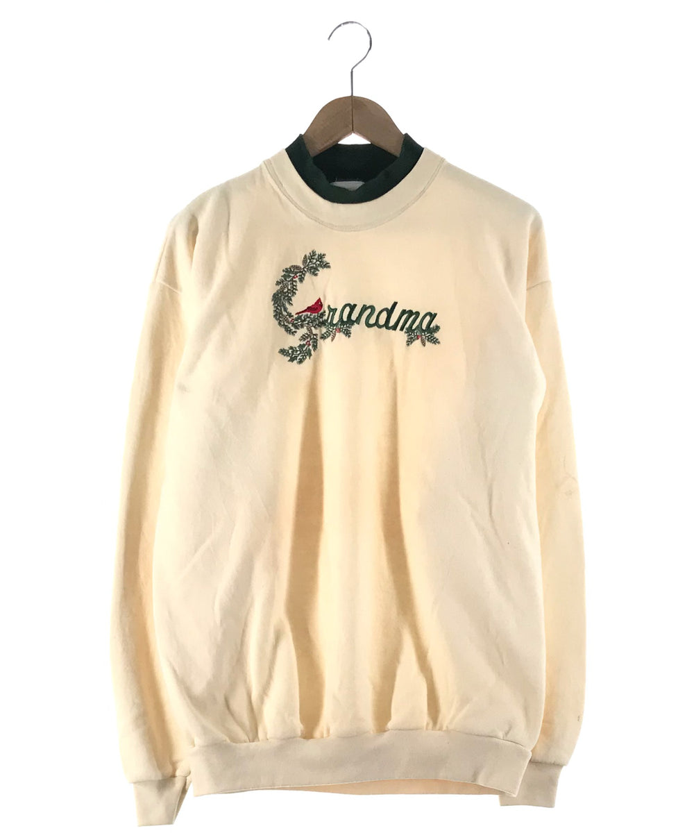 grandma プリントスウェット