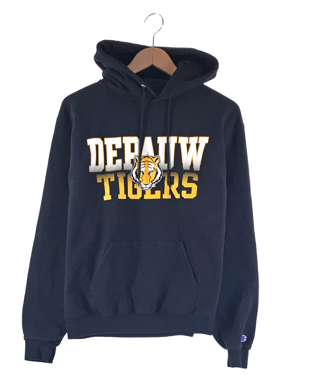 チャンピオンスウェット パーカー チームロゴ DEPAUW TIGERS