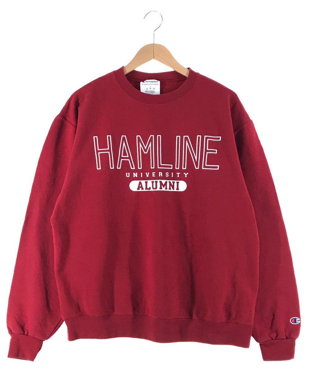 チャンピオンスウェット カレッジ HAMLINE