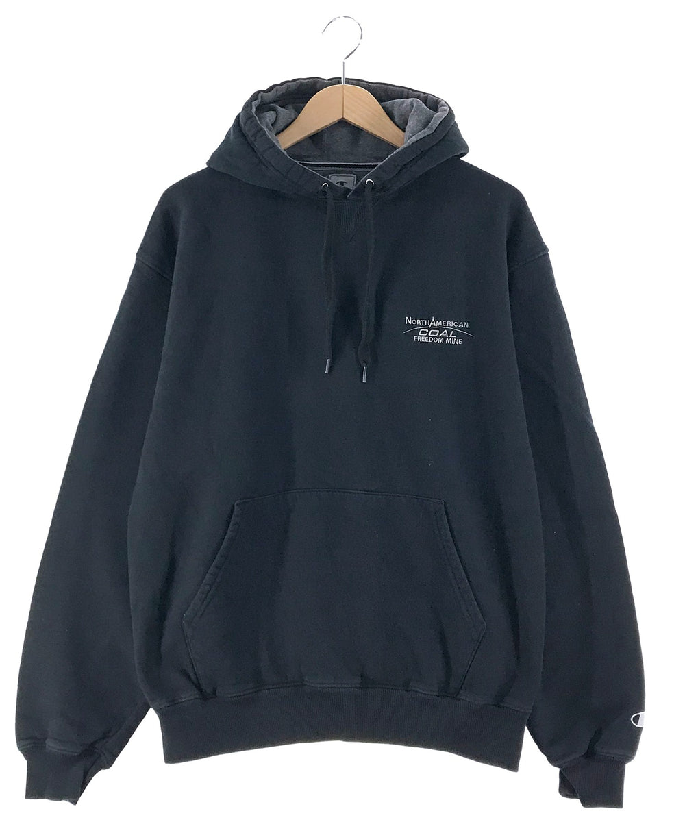 チャンピオンスウェット ワンポイント パーカー NORTH AMERICAN COAL