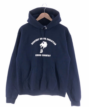 チャンピオンスウェット カレッジ パーカー HICKORY GROVE CHRISTIAN CROSS COUNTRY