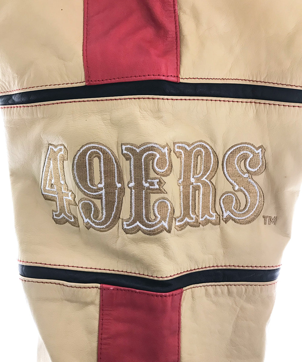 90s 49ers レザージャケット