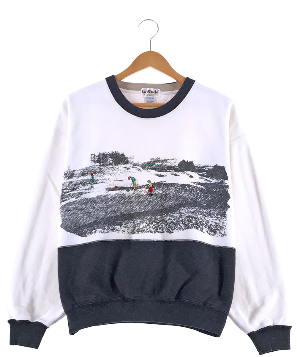 La Mode 刺繡スウェット