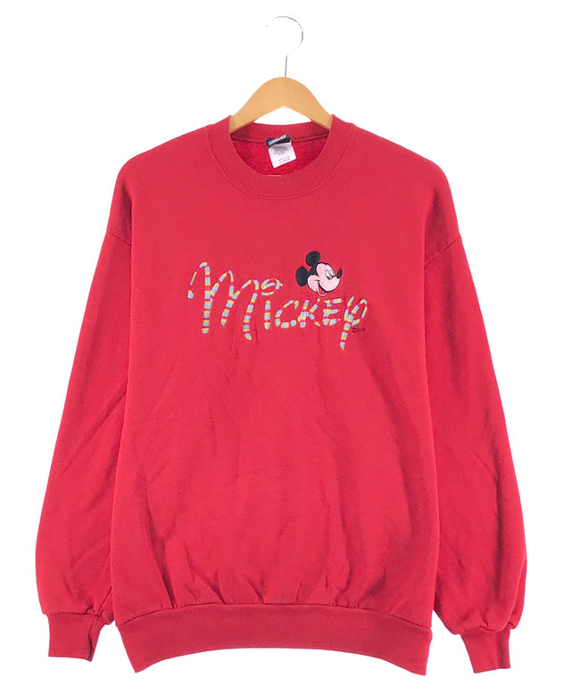 Disney  Mickey<br>キャラ刺繡スウェット/Disney  Mickey<br>キャラ刺繡スウェット