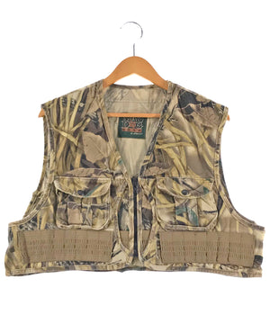 MAD DOG フィッシングベスト 迷彩 カモ柄