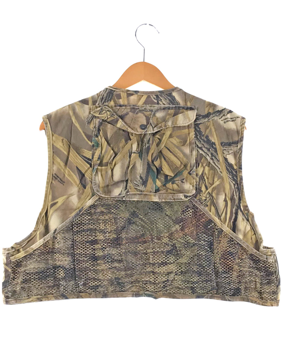 MAD DOG フィッシングベスト 迷彩 カモ柄