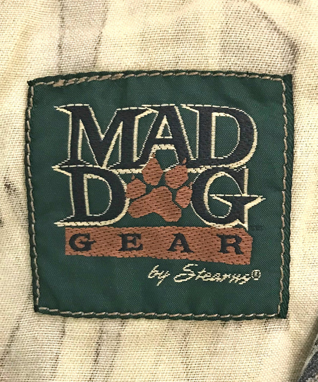 MAD DOG フィッシングベスト 迷彩 カモ柄