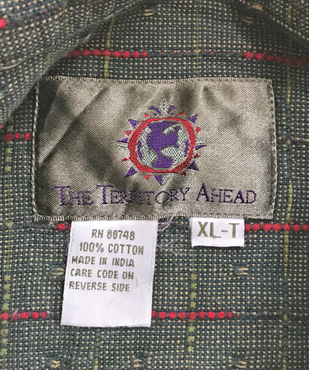THE TERRITORY AHEAD 柄シャツ