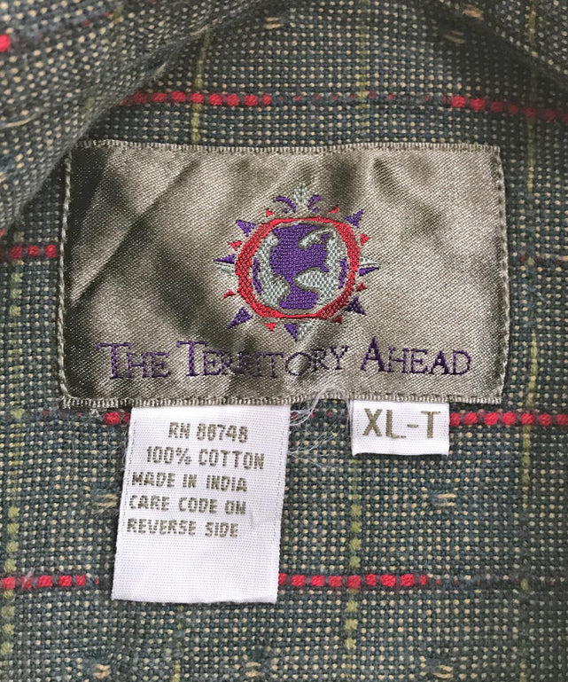 THE TERRITORY AHEAD 柄シャツ
