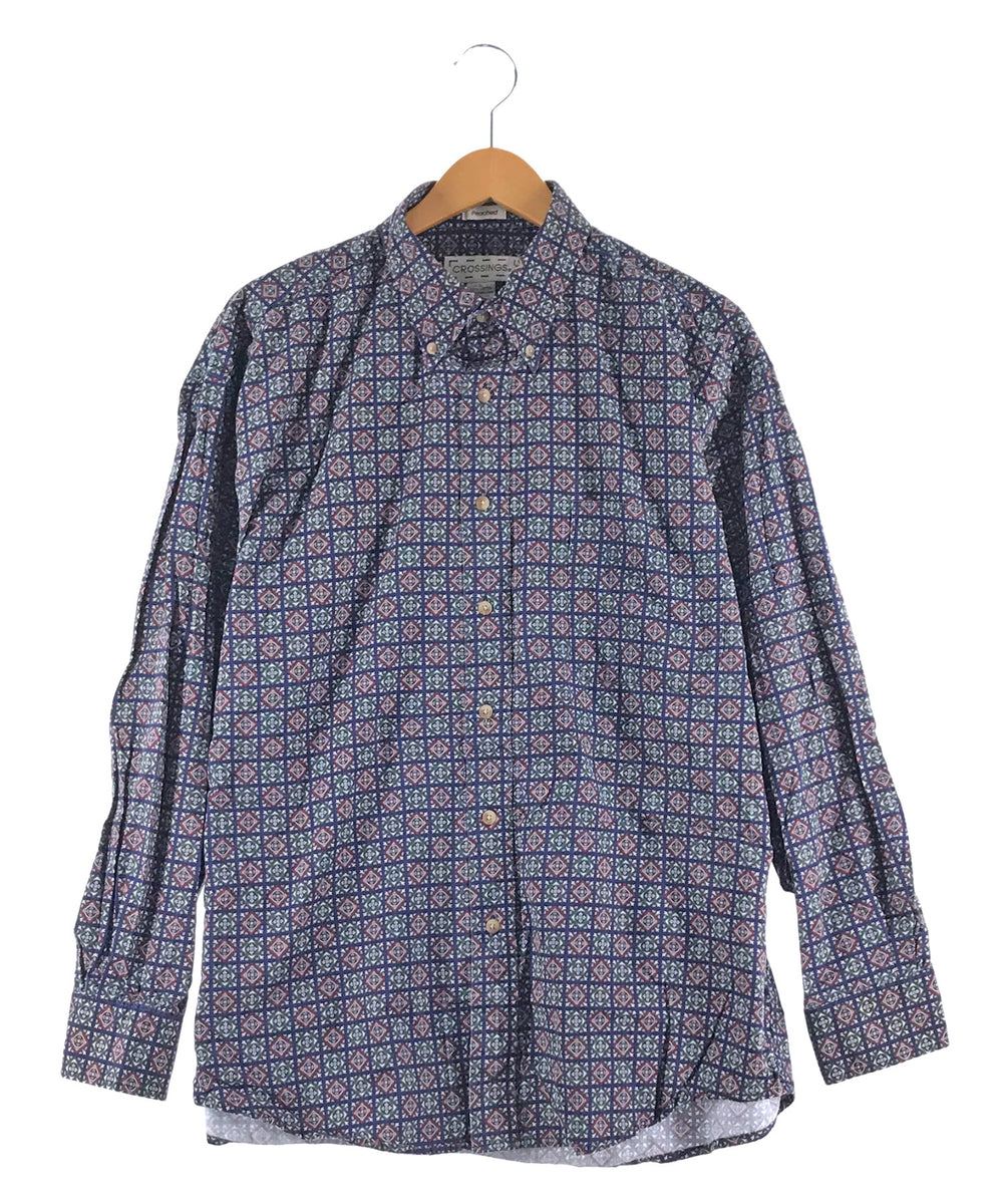 CROSSINGS 柄シャツ