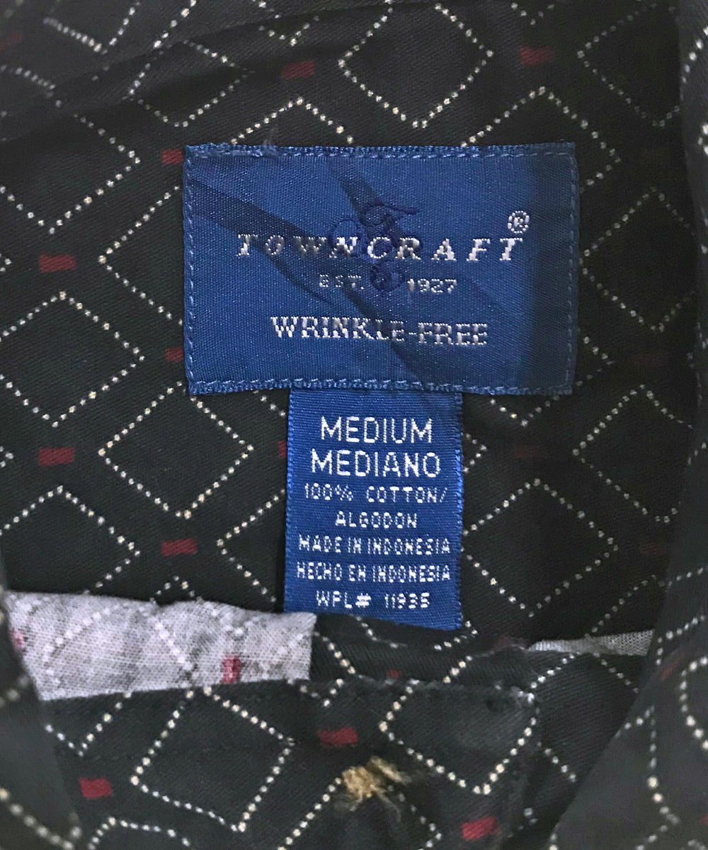 TOWNCRAFT 柄シャツ
