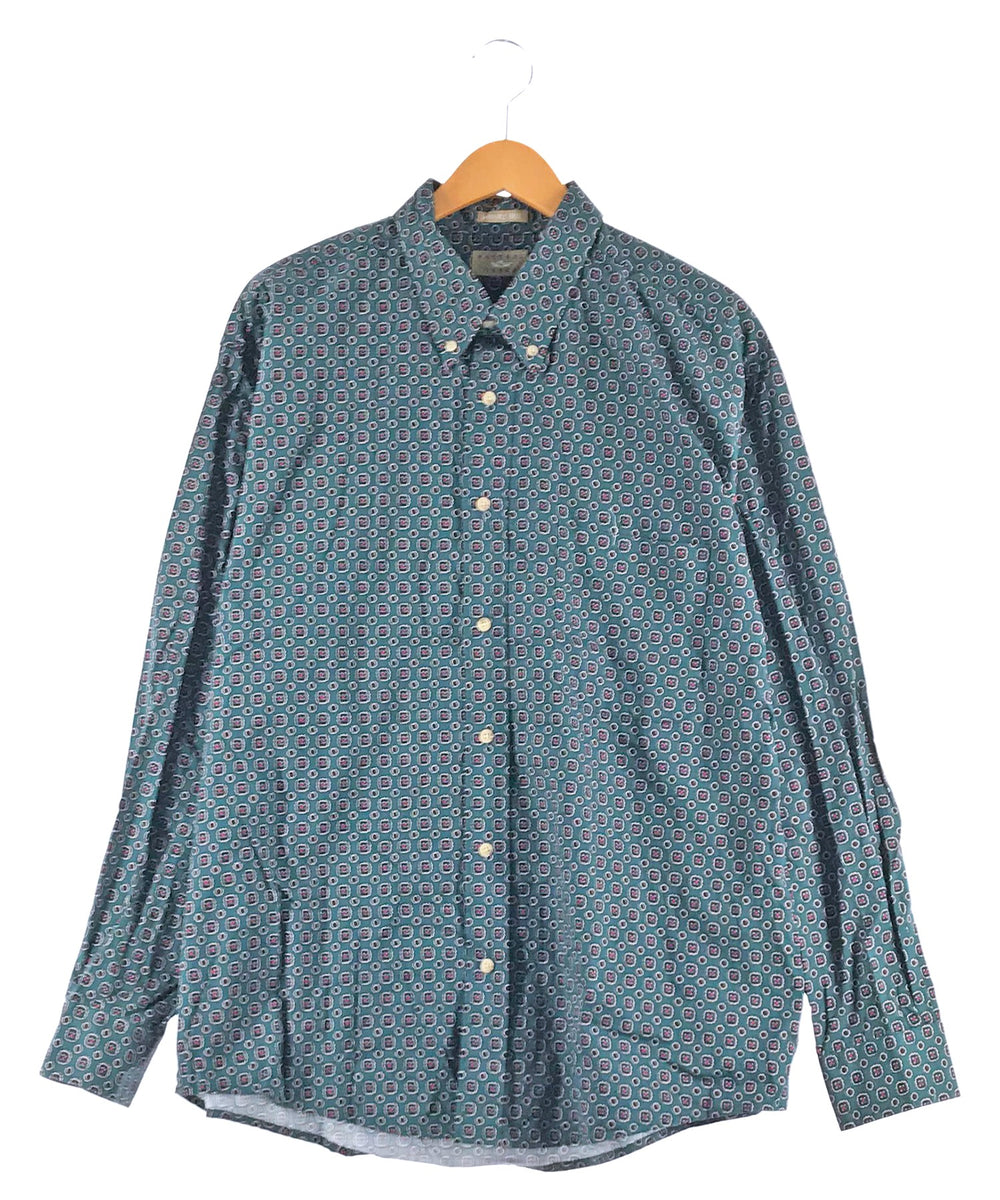 NATURAL ISSUE 柄シャツ