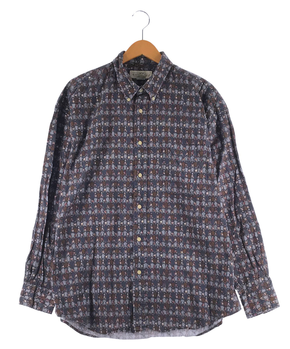 NATURAL ISSUE 柄シャツ