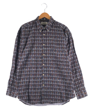 NATURAL ISSUE 柄シャツ