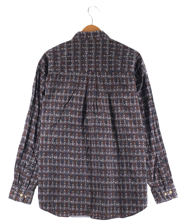 NATURAL ISSUE 柄シャツ