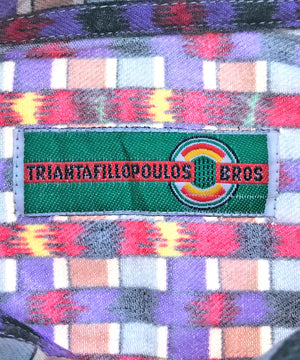 TRIANTAFILLOPOULOS BROS 柄シャツ