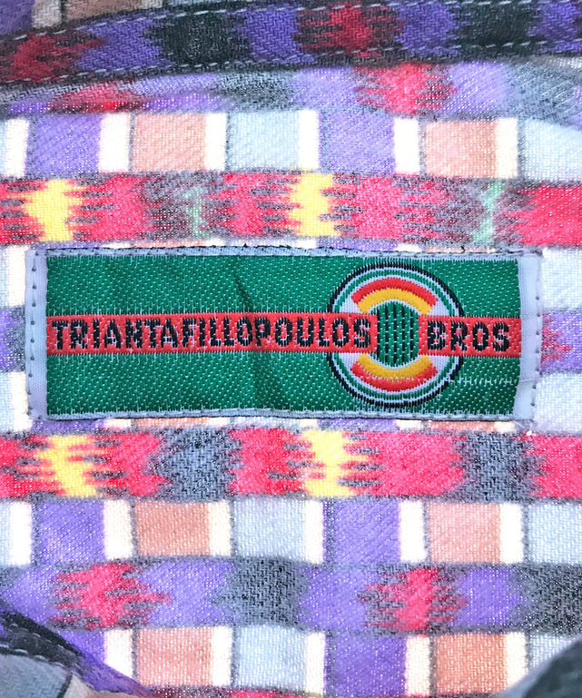 TRIANTAFILLOPOULOS BROS 柄シャツ