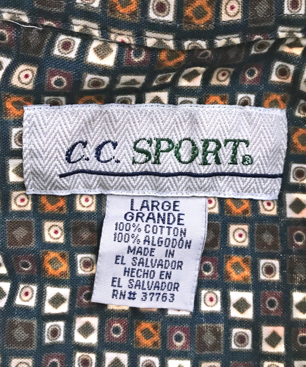 C.C.SPORT 柄シャツ
