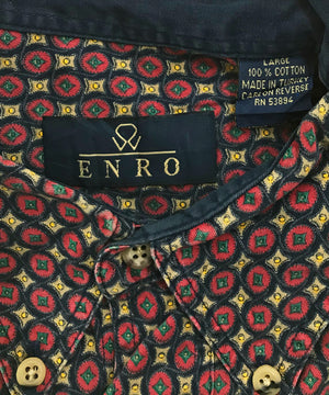 ENRO 柄シャツ