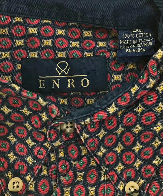 ENRO 柄シャツ
