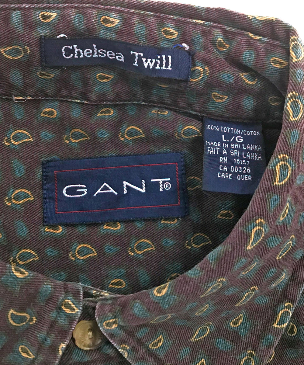 GANT 柄シャツ