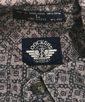 DOCKERS 柄シャツ