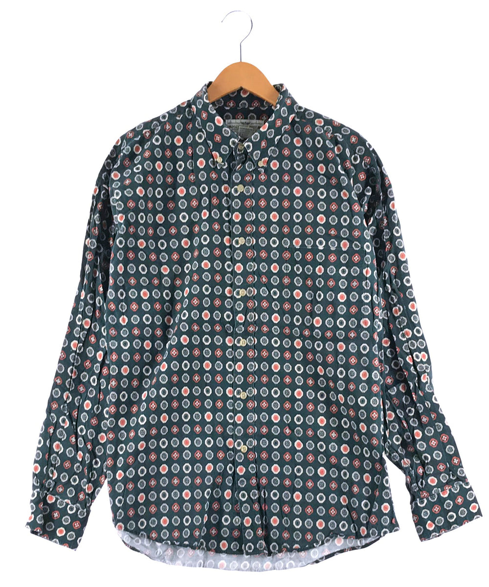 NATURAL ISSUE 柄シャツ