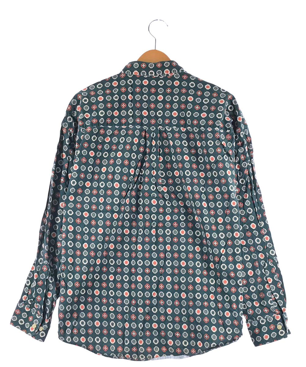 NATURAL ISSUE 柄シャツ