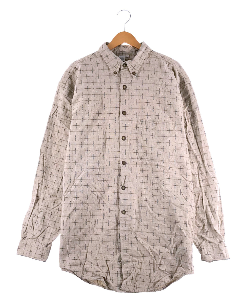 THE TERRITORY AHEAD 柄シャツ ボタンダウン