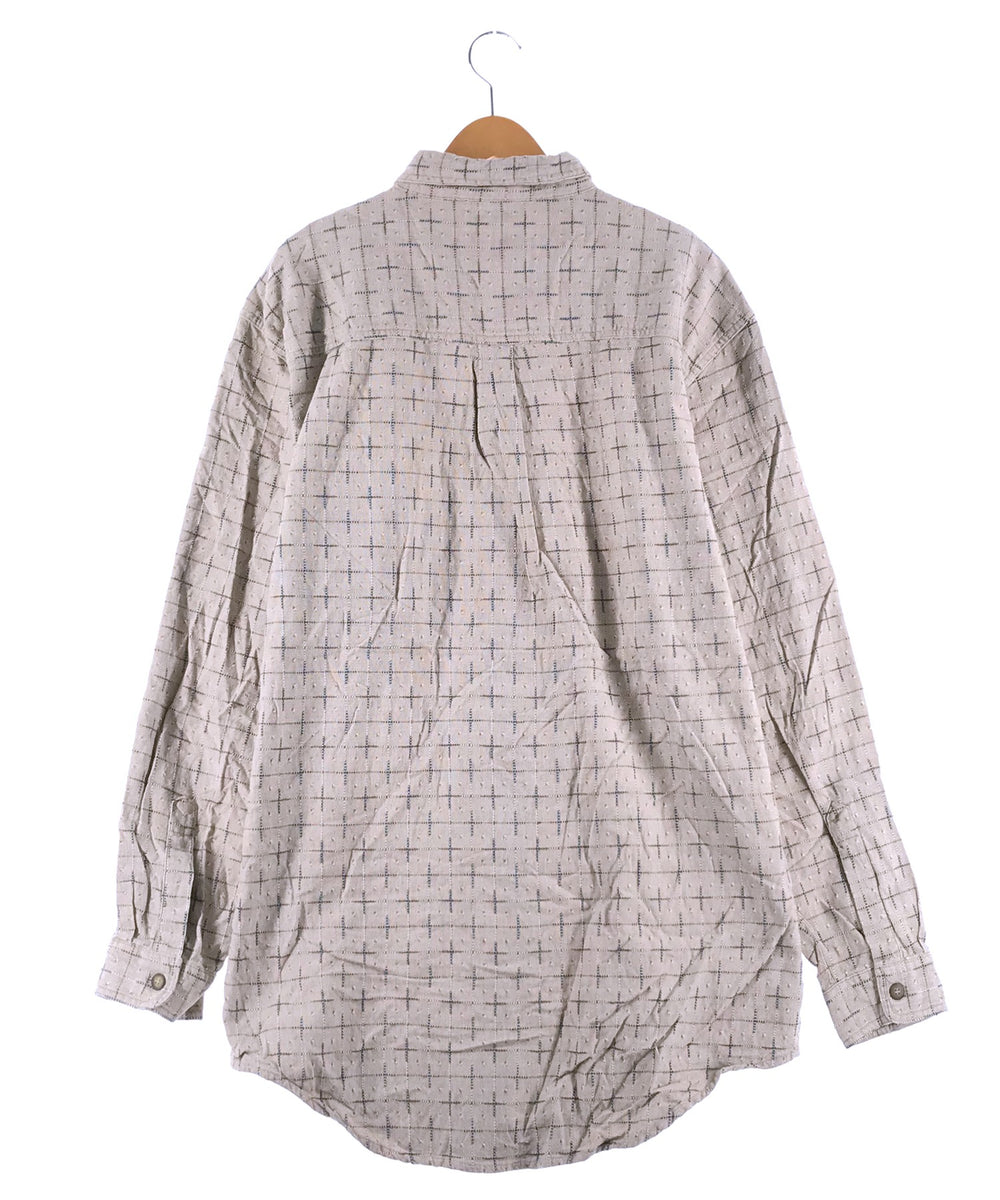 THE TERRITORY AHEAD 柄シャツ ボタンダウン