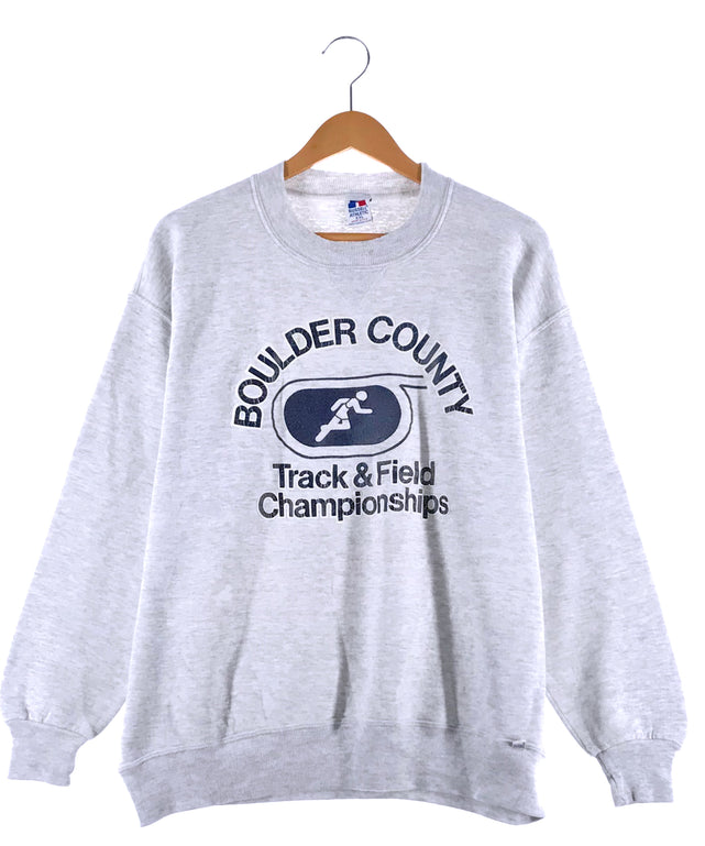 BOULDER COUNTY ラッセルスウェット Track & Field Championships RUSSELL/BOULDER COUNTY ラッセルスウェット Track & Field Championships RUSSELL