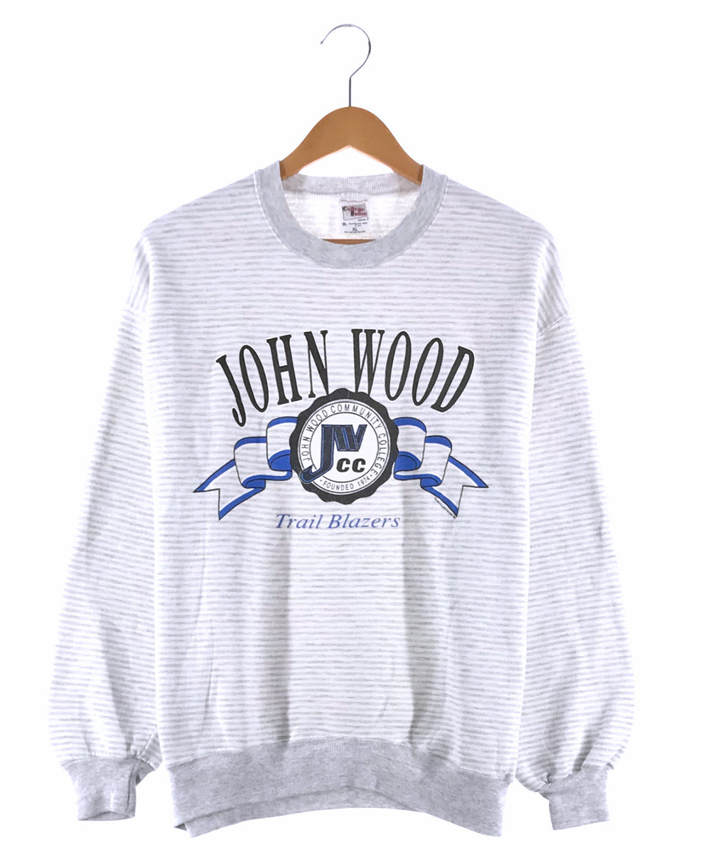 JOHN WOOD Trail Blazers プリントスウェット チーム