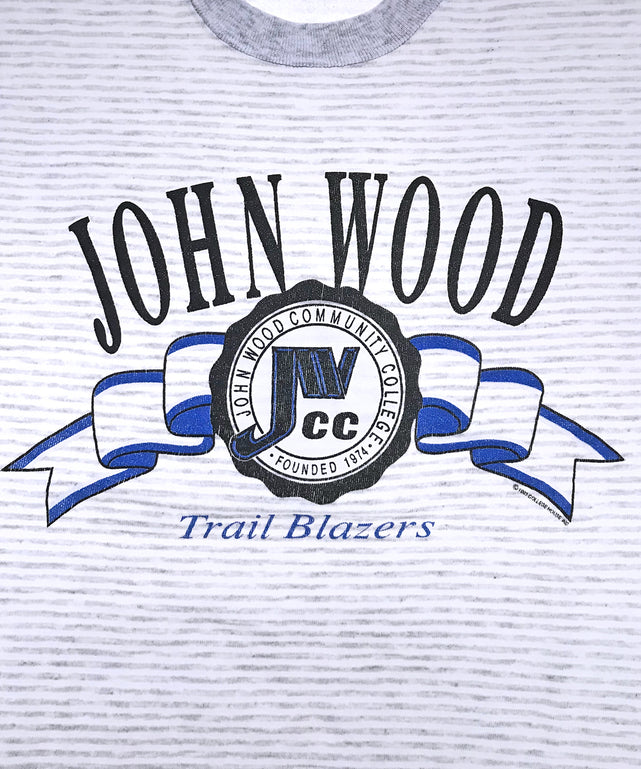 JOHN WOOD Trail Blazers プリントスウェット チーム