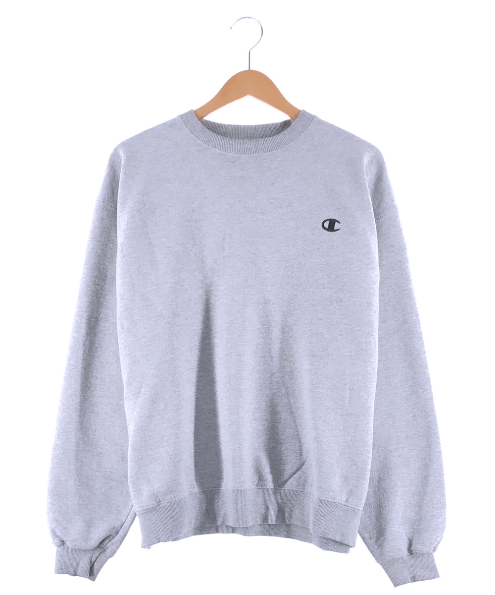 チャンピオンスウェット Champion ワンポイントロゴ 刺繍