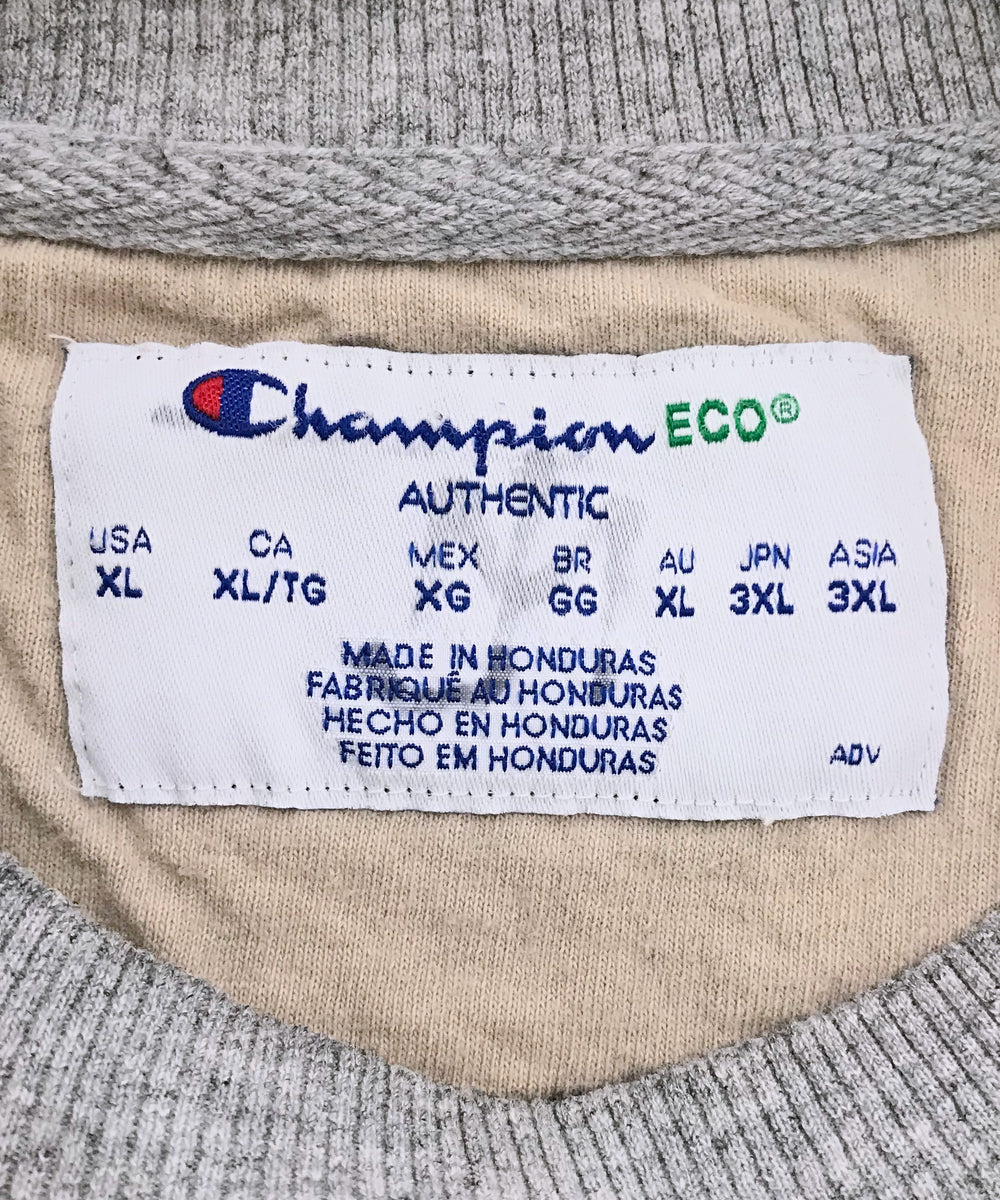 チャンピオンスウェット Champion ワンポイントロゴ 刺繍