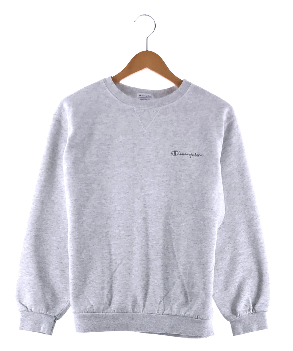 チャンピオンスウェット Champion ワンポイントロゴ 刺繍