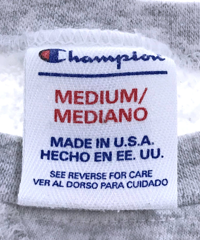 チャンピオンスウェット Champion ワンポイントロゴ 刺繍