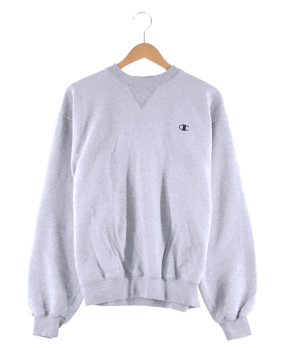 チャンピオンスウェット Champion ワンポイントロゴ 刺繍