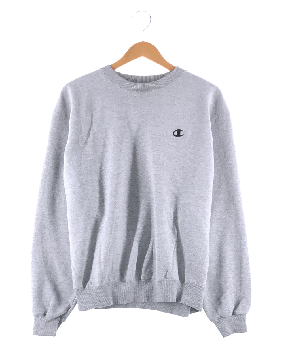 チャンピオンスウェット Champion ワンポイントロゴ 刺繍