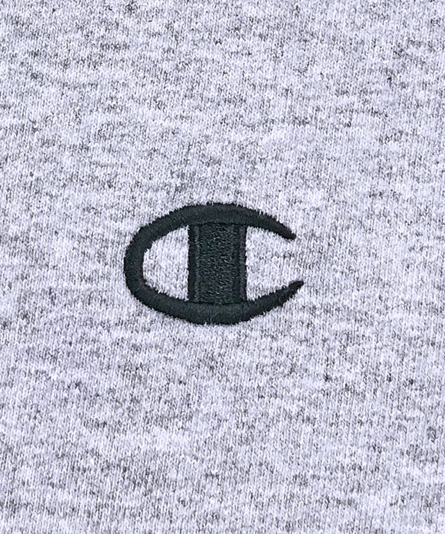 チャンピオンスウェット Champion ワンポイントロゴ 刺繍