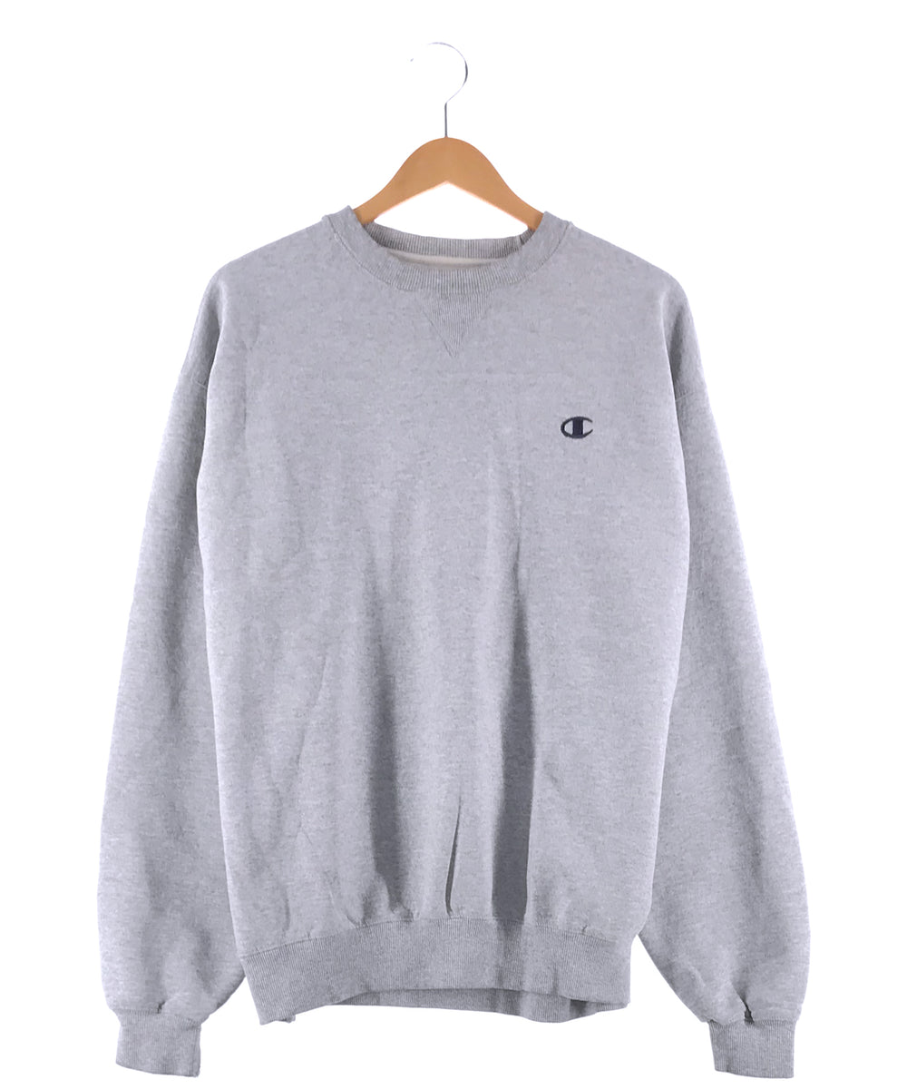 チャンピオンスウェット Champion ワンポイントロゴ 刺繍