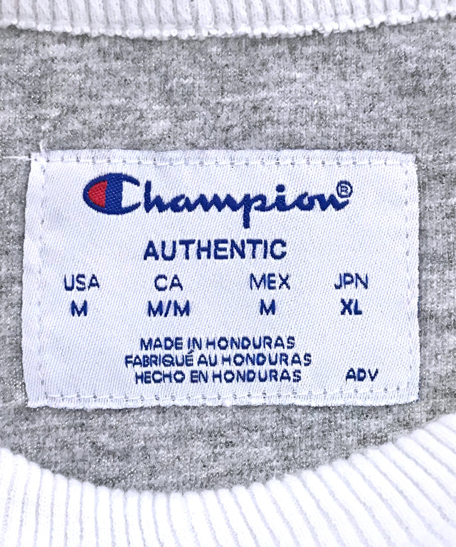 チャンピオンスウェット Champion ワンポイントロゴ 刺繍