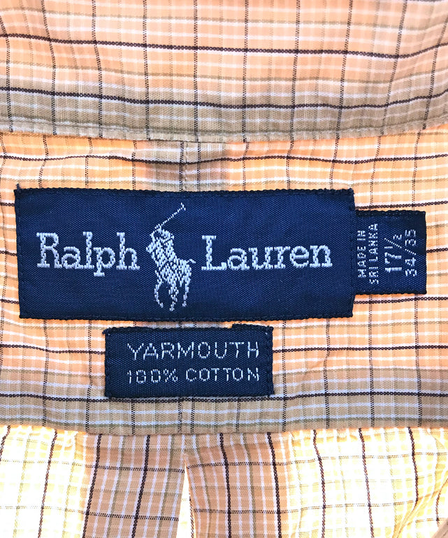 Ralph Lauren ブランドシャツ チェック ボタンダウン