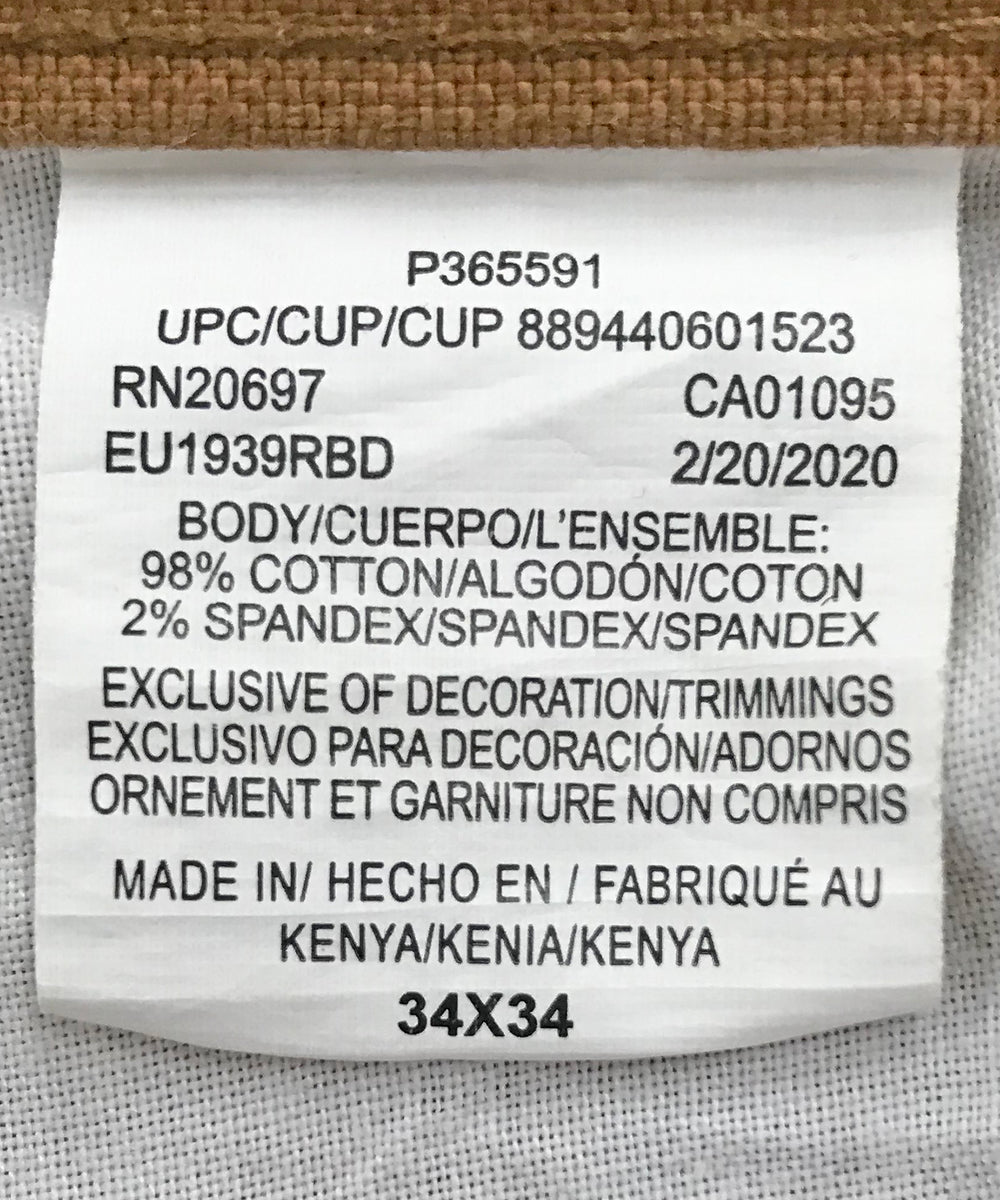 Dickies ダック地 ペインターパンツ 34×34