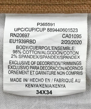 Dickies ダック地 ペインターパンツ 34×34